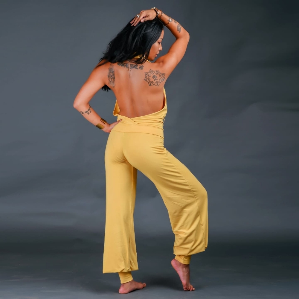 Limited Edition! Aria Lattner Jumpsuit (Chamomile Yellow)
